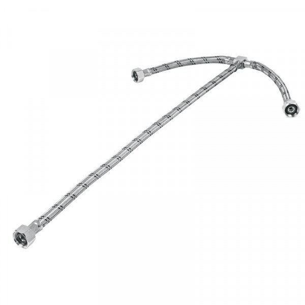 FTE-55X Manguera hule ,'T', 55 cm, acero inoxidable, usos generales TRUPER | DIHERESA
