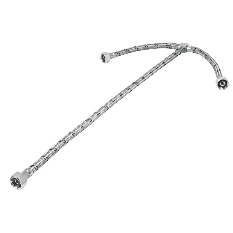 FTE-55X Manguera hule ,'T', 55 cm, acero inoxidable, usos generales TRUPER | DIHERESA