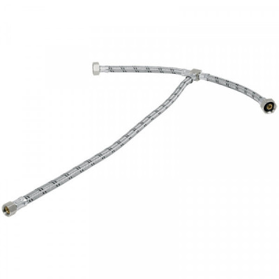 FTE-55XL Manguera hule ,'T', 55cm, acero, Latam, usos grales TRUPER | DIHERESA