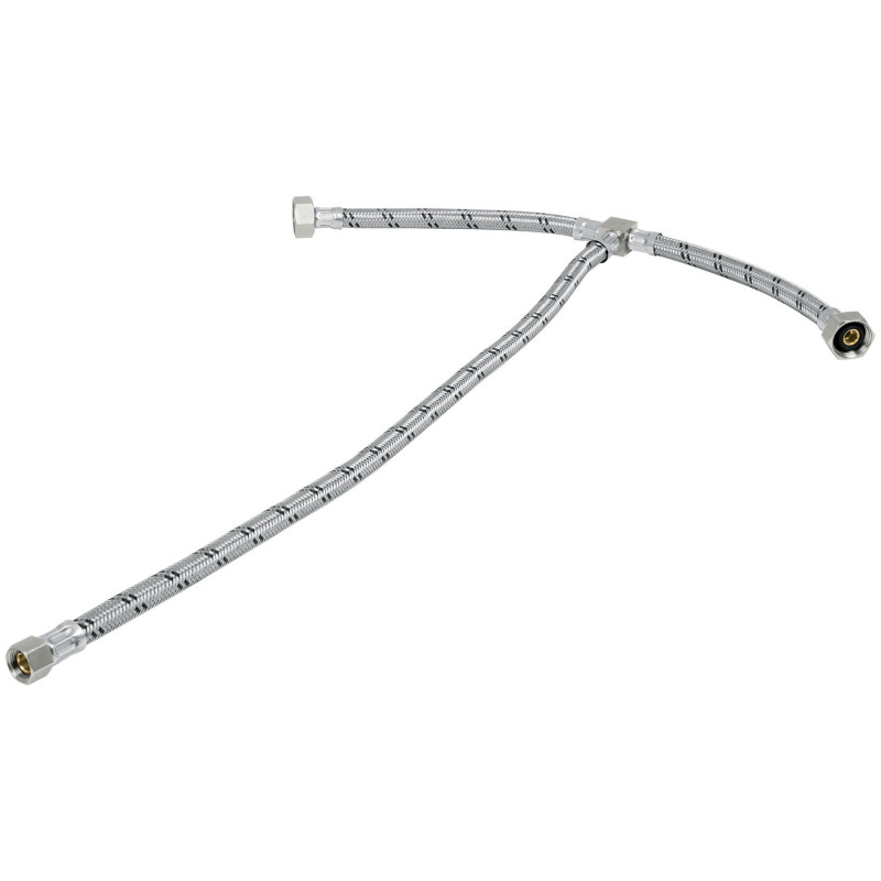 FTE-55XL Manguera hule ,'T', 55cm, acero, Latam, usos grales TRUPER | DIHERESA
