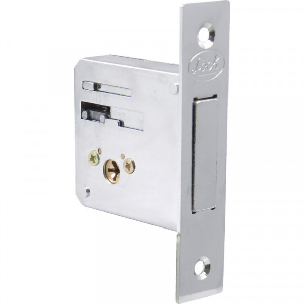 10CE LOCK Cerrojo de embutir niquelado Lock | DIHERESA