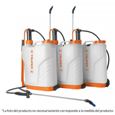 FUM-12 Fumigador de mochila, 12 lts TRUPER | DIHERESA