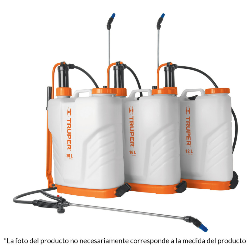 FUM-16 Fumigador de mochila, 16 litros TRUPER | DIHERESA FUM-16 Fumigador de mochila, 16 litros TRUPER | DIHERESA