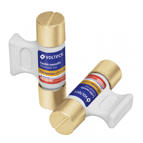 FUS-30AB Fusible 30A con agarradera, en blister, Volteck, 2 pzas TRUPER | DIHERESA