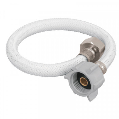 FWC-P35B Manguera hule, 35cm,blanca,conector plástico, usos generales TRUPER | DIHERESA