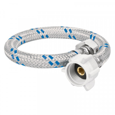 FWC-P35 Manguera hule,35cm,aluminio,conector plástico,usos generales TRUPER | DIHERESA