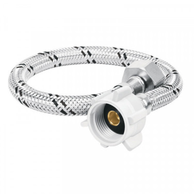 FWC-P35X Manguera hule, 35cm,acero,conector plástico, usos generales TRUPER | DIHERESA