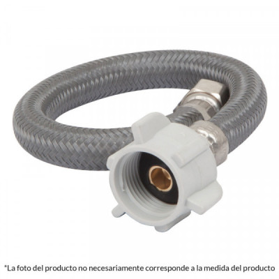 FWC-P40VL Manguera hule, 40cm,vinilo,conector plástico, usos generales TRUPER | DIHERESA