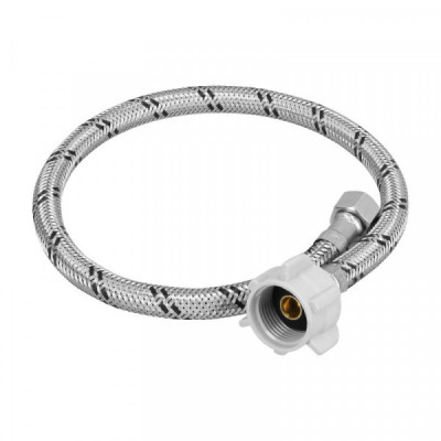 FWC-P50XL Manguera hule, 50cm,acero,conector plástico, usos generales TRUPER | DIHERESA