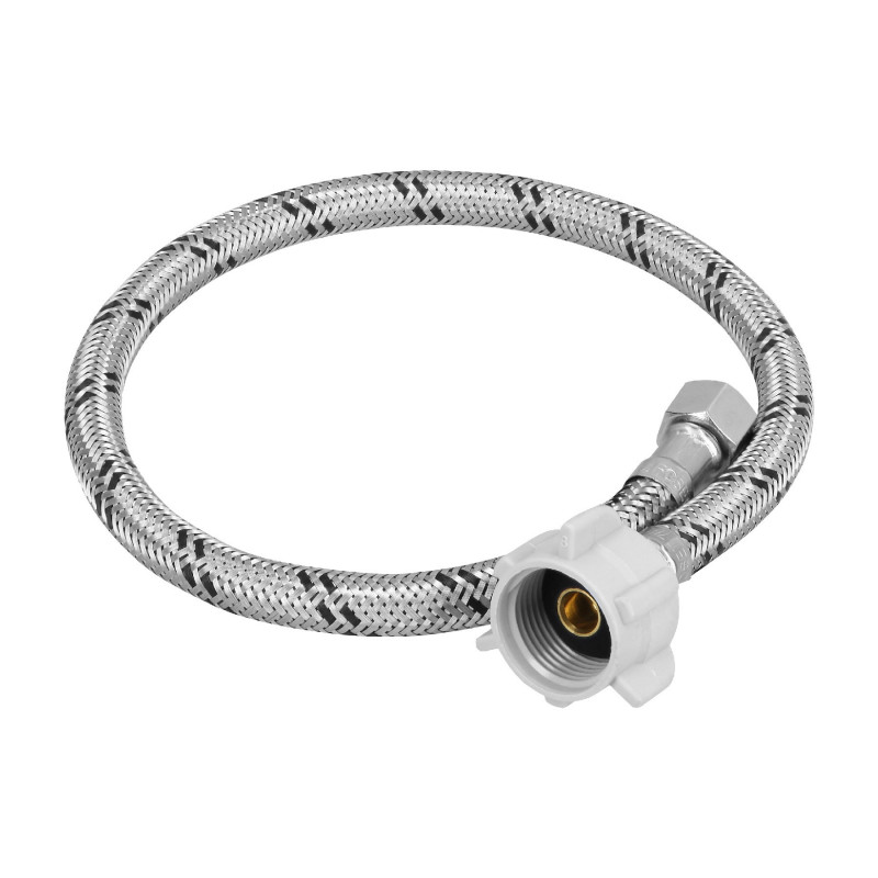 FWC-P50XL Manguera hule, 50cm,acero,conector plástico, usos generales TRUPER | DIHERESA