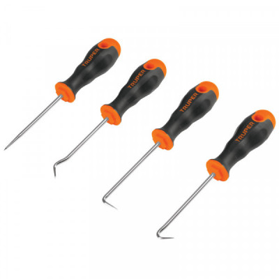 GAN-4 Ganchos multiusos, set 4 piezas TRUPER | DIHERESA