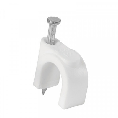 GCU-12B Grapa curva, 12 mm, blanca, bolsa 20 piezas TRUPER | DIHERESA