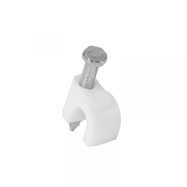 GCU-5B Grapa curva, 5 mm, blanca, bolsa 20 piezas TRUPER | DIHERESA