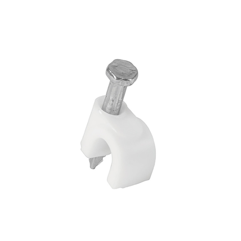 GCU-5B Grapa curva, 5 mm, blanca, bolsa 20 piezas TRUPER | DIHERESA