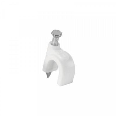GCU-6BG Grapa curva, 6 mm, blanca, bolsa 500 piezas TRUPER | DIHERESA