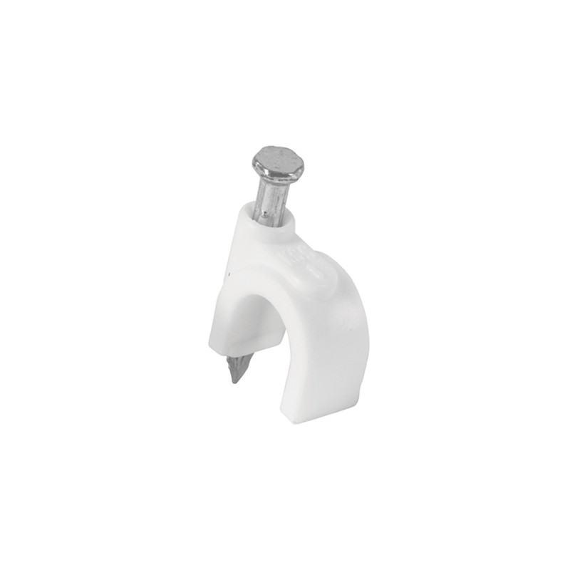 GCU-6BG Grapa curva, 6 mm, blanca, bolsa 500 piezas TRUPER | DIHERESA