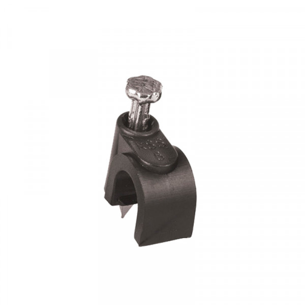 GCU-6N Grapa curva, 6 mm, negra, bolsa 20 piezas TRUPER | DIHERESA