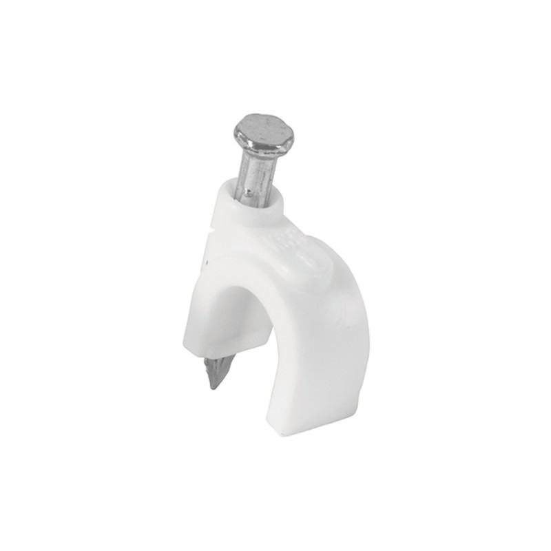 GCU-8BG Grapa curva, 8 mm, blanca, bolsa 500 piezas TRUPER | DIHERESA