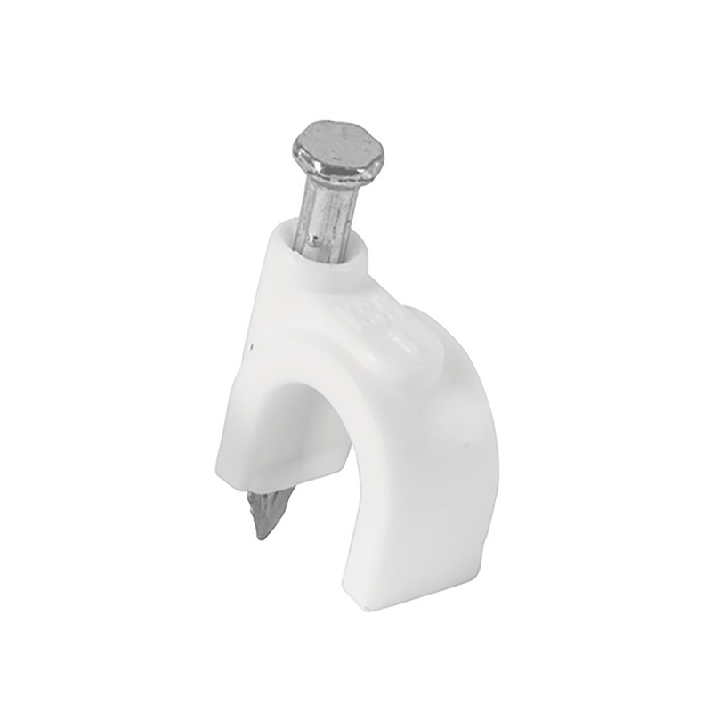 GCU-8B Grapa curva, 8 mm, blanca, bolsa 20 piezas TRUPER | DIHERESA