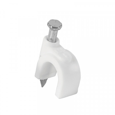 GCU-8B Grapa curva, 8 mm, blanca, bolsa 20 piezas TRUPER | DIHERESA