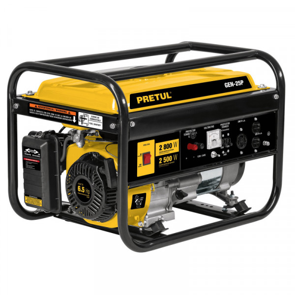 GEN-25P Generador eléctrico a gasolina, 2,500 w, Pretul TRUPER | DIHERESA