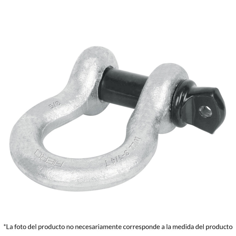 GRI-1 Grillete de 1' TRUPER | DIHERESA GRI-1 Grillete de 1' TRUPER | DIHERESA