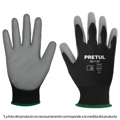 GU-111P Guantes de nylon recubiertos de poliuretano, chicos, Pretul TRUPER | DIHERESA