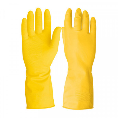 GU-342 Guantes de látex para limpieza, medianos, Pretul TRUPER | DIHERESA
