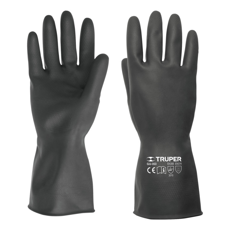 GU-353 Guantes de latex para pintor, grandes TRUPER | DIHERESA GU-353 Guantes de latex para pintor, grandes TRUPER | DIHERESA