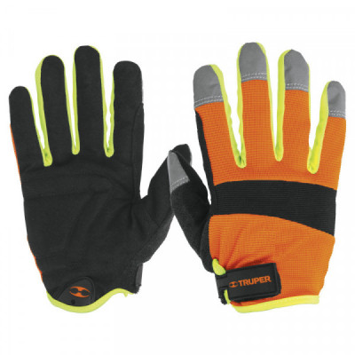 GU-625 Guantes para mecánico, alta visibilidad TRUPER | DIHERESA