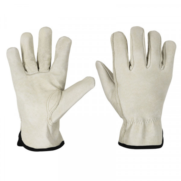 GU-743 Guantes piel de cerdo con puño ajustado TRUPER | DIHERESA