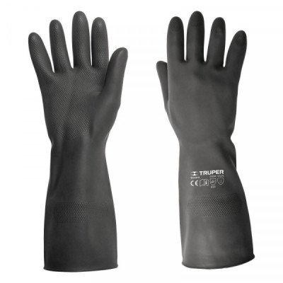 GU-812 Guantes de neopreno para manejo de químicos, medianos TRUPER | DIHERESA