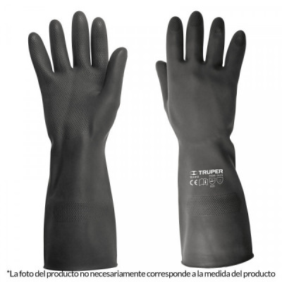 GU-813 Guantes de neopreno para manejo de químicos, grandes TRUPER | DIHERESA