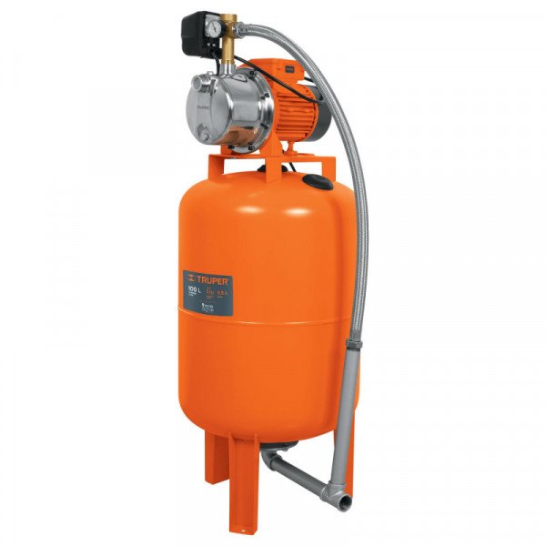 HIDR-1X100 Bomba hidroneumática 1 HP, 100 litros TRUPER | DIHERESA