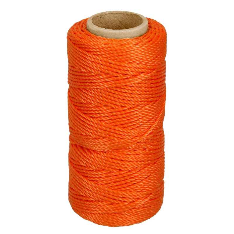 HIL-65N Hilo para albañil, 65 m, naranja TRUPER | DIHERESA HIL-65N Hilo para albañil, 65 m, naranja TRUPER | DIHERESA