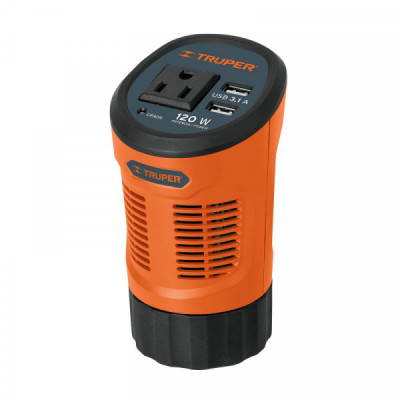 INCO-120 Inversor de corriente 120 W, tipo vaso TRUPER | DIHERESA