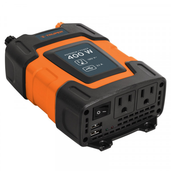 INCO-400 Inversor de corriente 400 W TRUPER | DIHERESA