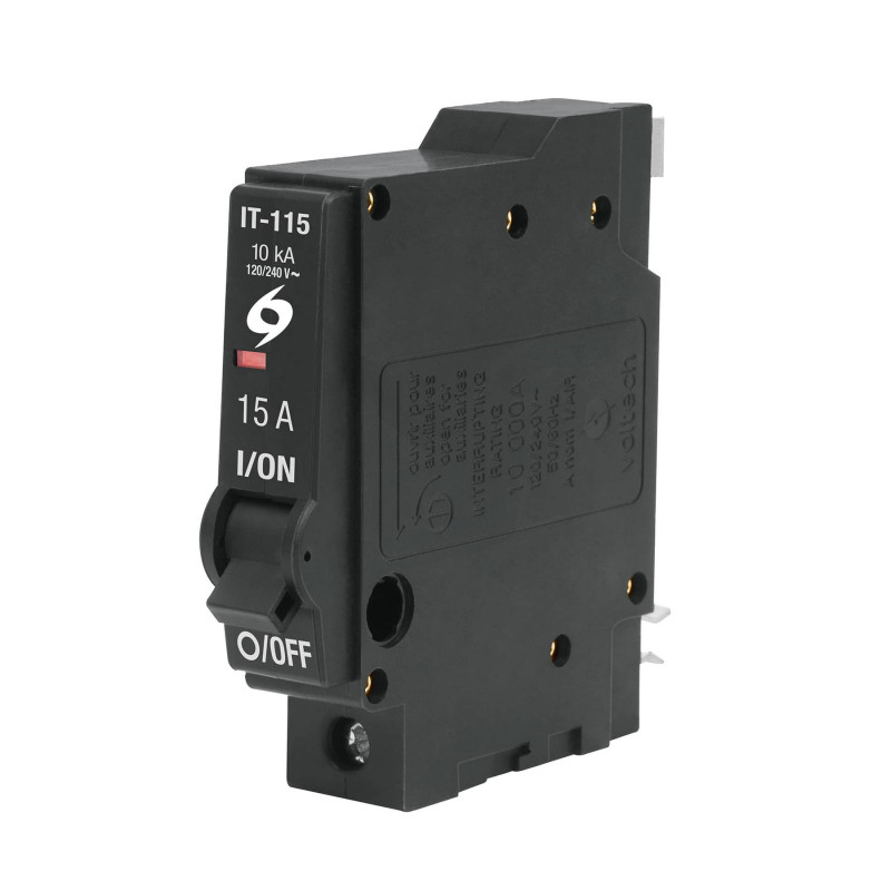 IT-115 Interruptor termomagnético 1 polo 15 A, Volteck TRUPER | DIHERESA