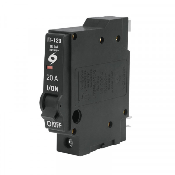 IT-120 Interruptor termomagnético 1 polo 20 A, Volteck TRUPER | DIHERESA