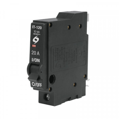 IT-120 Interruptor termomagnético 1 polo 20 A, Volteck TRUPER | DIHERESA