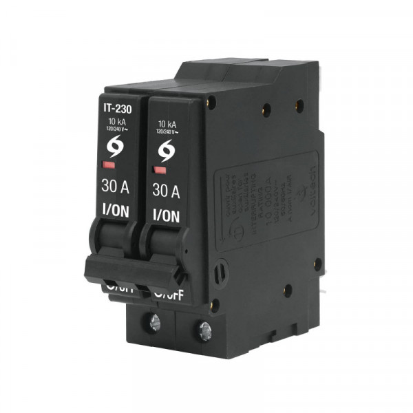 IT-230 Interruptor termomagnético 2 polos 30 A, Volteck TRUPER | DIHERESA