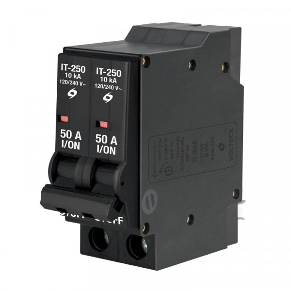 IT-250 Interruptor termomagnético 2 polos 50 A, Volteck TRUPER | DIHERESA