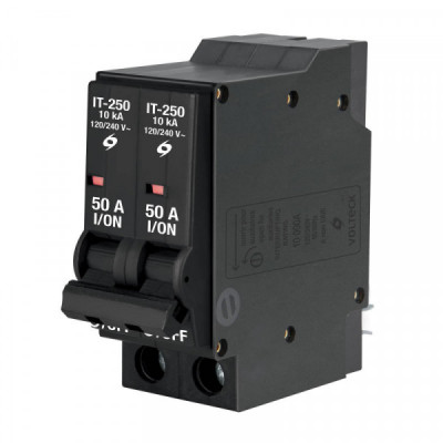 IT-250 Interruptor termomagnético 2 polos 50 A, Volteck TRUPER | DIHERESA