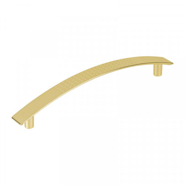 JAL-0122 Jaladera, latón brillante, estilo Contempo, 128 mm TRUPER | DIHERESA