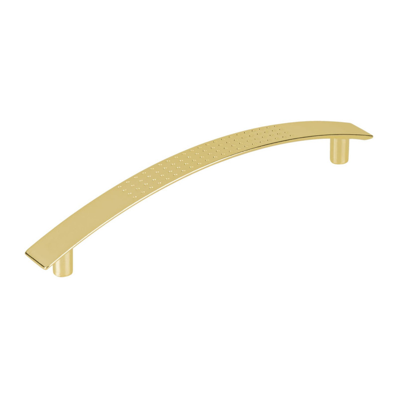 JAL-0122 Jaladera, latón brillante, estilo Contempo, 128 mm TRUPER | DIHERESA