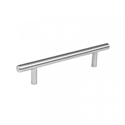 JAL-0312 Jaladera, niquel satinado, estilo Cilindro, 128 mm TRUPER | DIHERESA