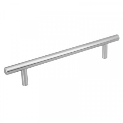 JAL-0313 Jaladera, niquel satinado, estilo Cilindro, 160 mm TRUPER | DIHERESA