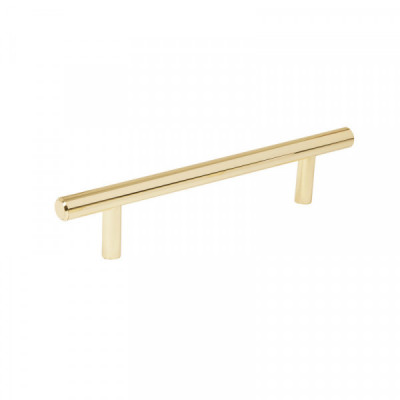 JAL-0322 Jaladera, latón brillante, estilo Cilindro, 128 mm TRUPER | DIHERESA