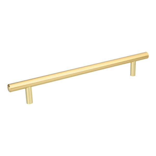 JAL-0324 Jaladera, latón brillante, estilo Cilindro, 192 mm TRUPER | DIHERESA