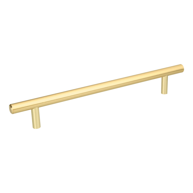 JAL-0324 Jaladera, latón brillante, estilo Cilindro, 192 mm TRUPER | DIHERESA